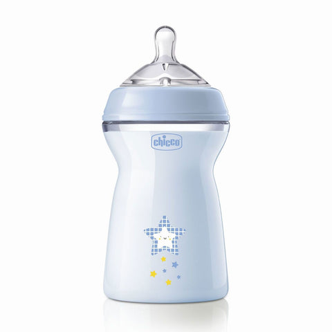 Chicco natural feeling bottle 330ml 6m+ - Blue