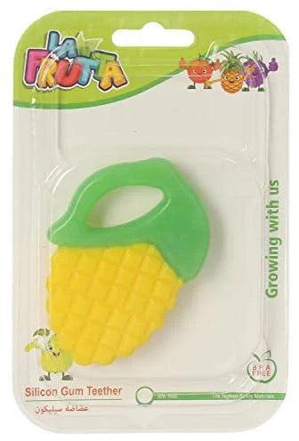 La Frutta Silicone Teether (+3m) CORN