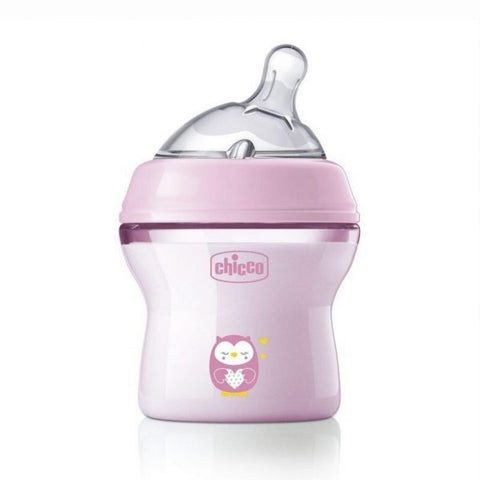 Chicco Natural Feeling Bottle 150 ml +0m rose