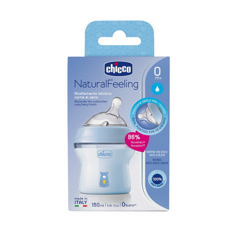 Chicco Natural Feeling Bottle 150 ml +0m Boys