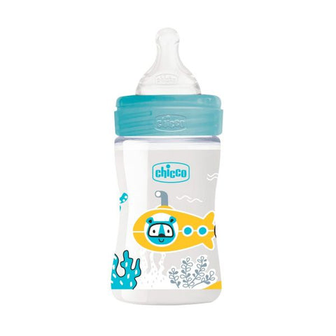 Chicco Wellbeing Bottle 150ml Boy