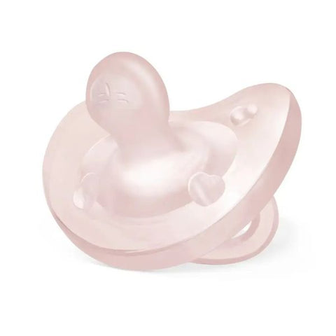 Chicco Silicone Physio Soft Soother 0-6m Pink