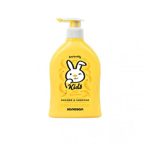 sanosan shower&shampoo banana 2in1 200ml