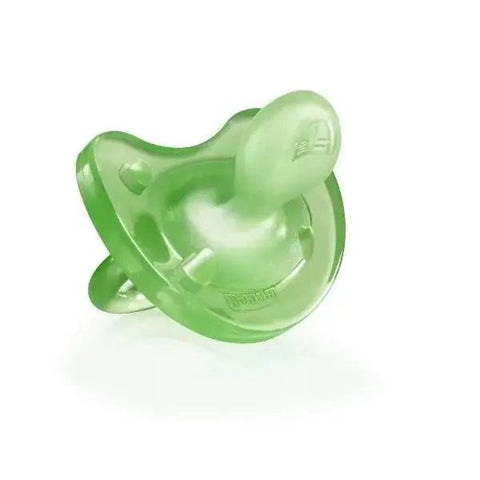 Chicco Silicone Physio Soft Soother 0-6m Green