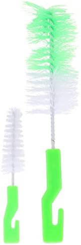 La Frutta bottle&teat brush green