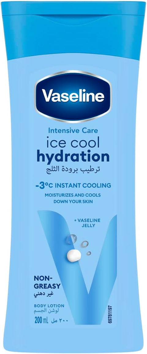 Vaseline Ice Cool Hydration Lotion 200ml