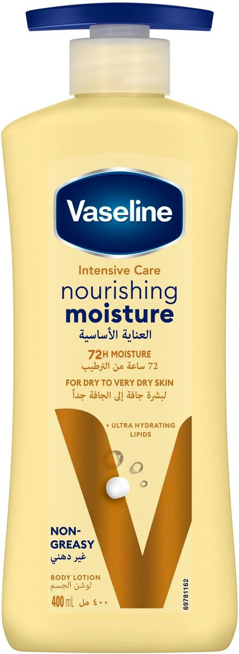 Vaseline Body Lotion Intensive Care Essential Healing deep moisturization for dry skin 400ML