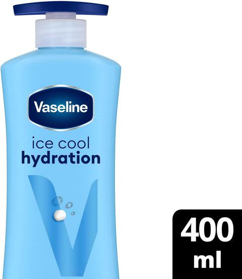 Vaseline Intensive Care Body Lotion Ice Cool Hydration hydrates and cools your skin down by -5 °C 400ML 15%off