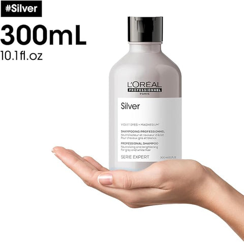 L'OREAL PARIS Serie Expert Silver Shampoo Professional Shampoo, 300ml