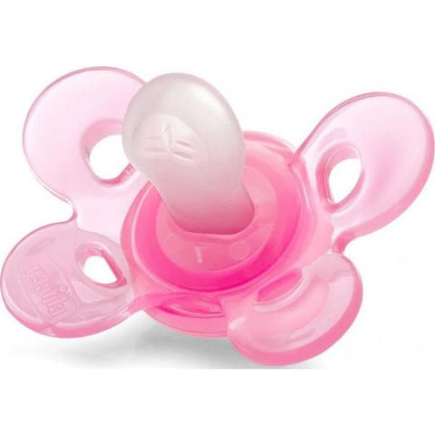 Chicco Physio Comfort Soother 0-6m pink