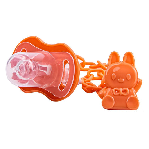 La Frutta Ball-shaped soother with chain 6-18 months (Simon colour)