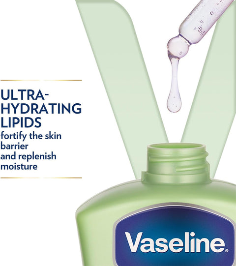 Vaseline Body Lotion Intensive care Aloe vera Soothe, heals & refreshes dry skin 400ML