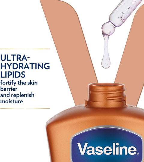 Vaseline® Body Lotion intensive care cocoa radiant made with 100% pure cocoa butter for a natural glow 400ML