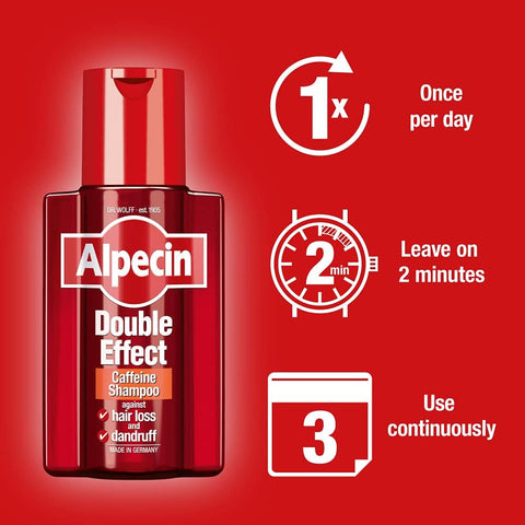 Alpecin Double Effect Caffeine Shampoo 250 Ml