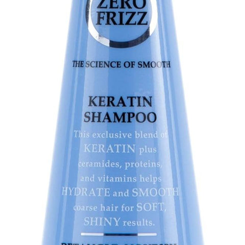 Zero Frizz Keratin Shampoo, 355 ml