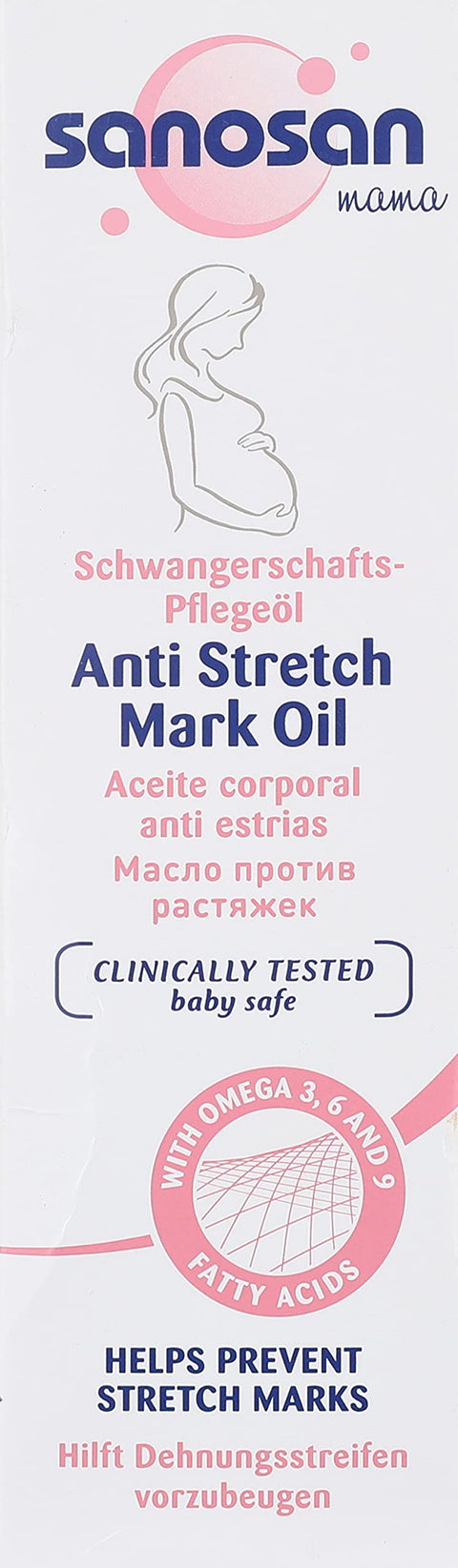 sanosan anti stretch mark oil 100ml