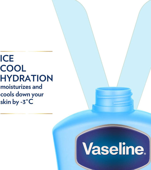 Vaseline Intensive Care Body Lotion Ice Cool Hydration hydrates and cools your skin down by -5 °C 400ML 15%off