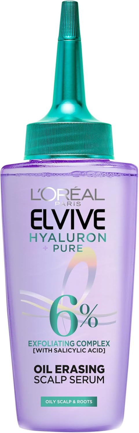 L'OREAL PARIS Elvive Hyaluron Pure Serum For Oily Scalp & Roots - 102ml