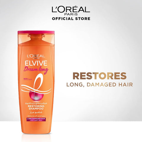 L’Oréal Paris  Elvive Dream Shampoo For Long Damaged Hair, 400 ml