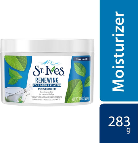 ST. Ives Renewing Skin Collagen & Elastin Facial Moisturizer, 283 g