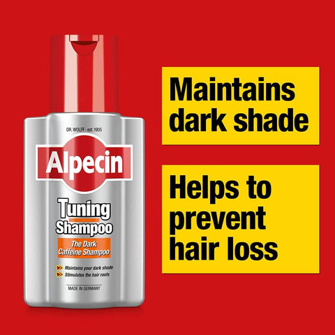 Alpecin Tuning Dark Caffeine Shampoo - 200 ml