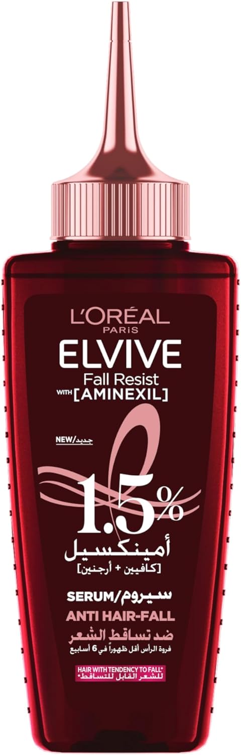 L’Oréal Paris Elvive Fall Resist Hair Serum For Weak Hair and Hair Fall 102ML