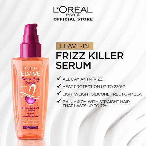 L’Oréal Paris  Elvive Frizz Killer Serum for Long and Frizzy Hair - 100 ml