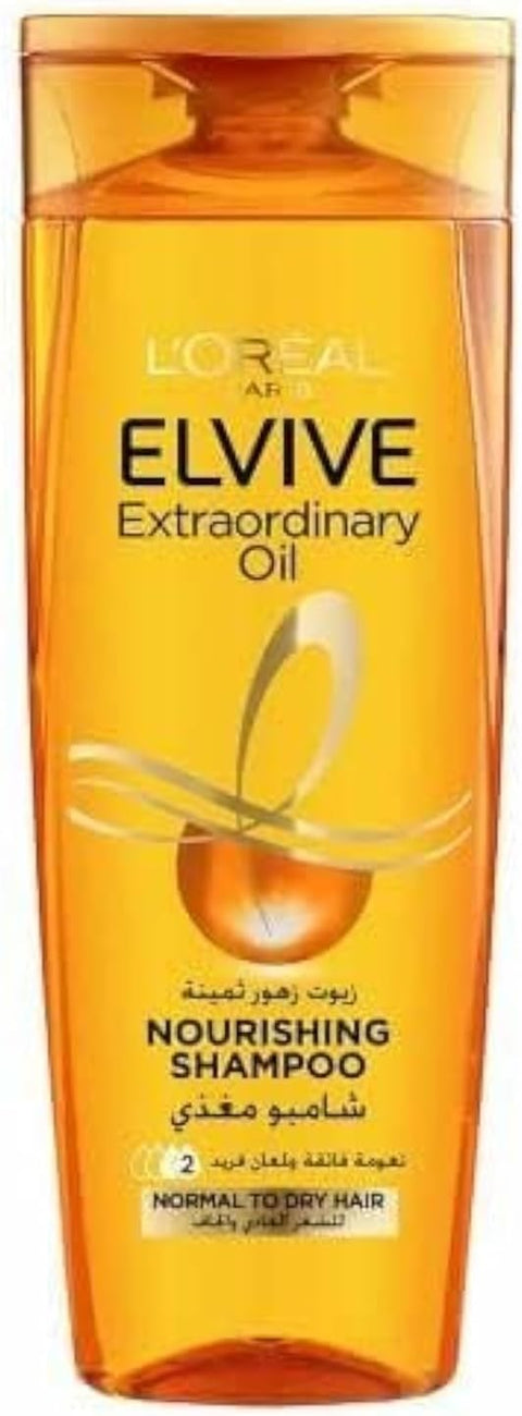 L’Oréal Paris  Elvive Extraordinary Oil Shampoo, Normal to Dry, 400 ML