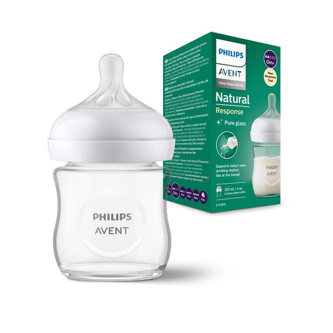 Philips Avent Natural baby bottle 120ml glass 1PK