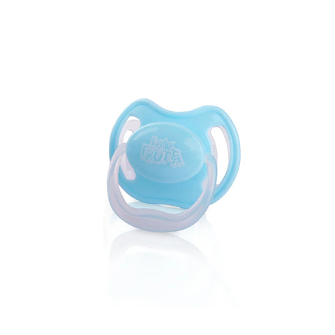 La Frutta Pacifier With Cover -Round Teat-Large (18+ months) Blue