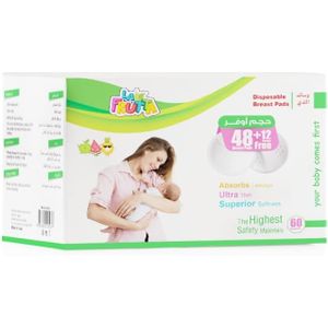 La Frutta Breast Pads 48pcs+12 FREE