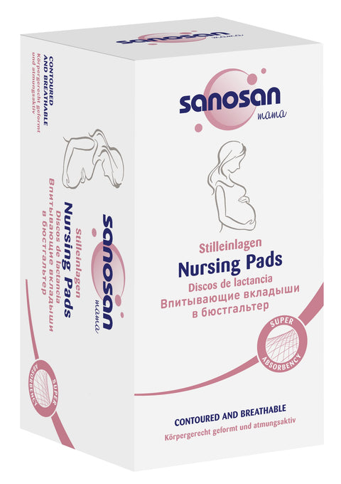 sanosan nursing pads 30 pieces