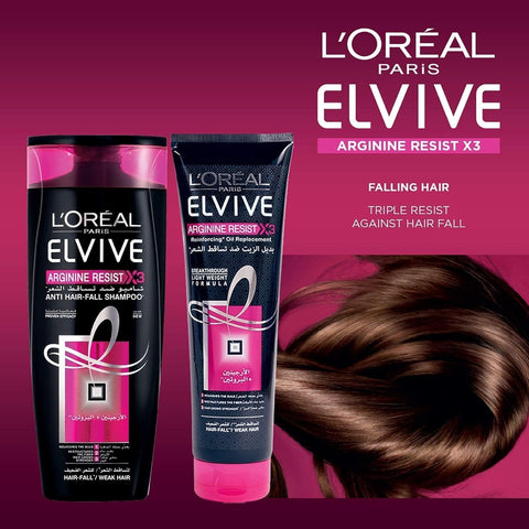 L’Oréal Paris Elvive Arginine Reinforcing Mask for Hair-Fall - 300 ml