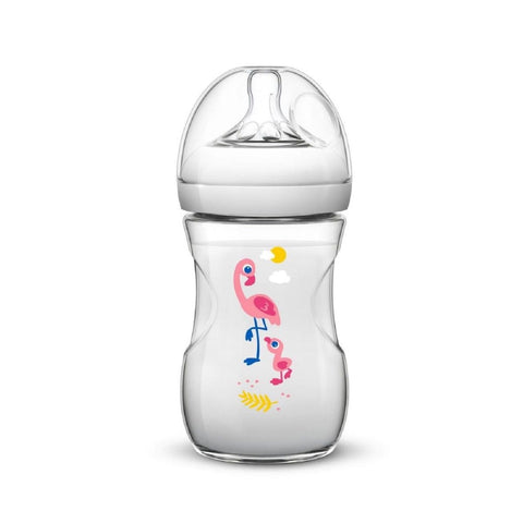 Avent Natural baby bottle 260ml 1PK  (Flaming) Girl