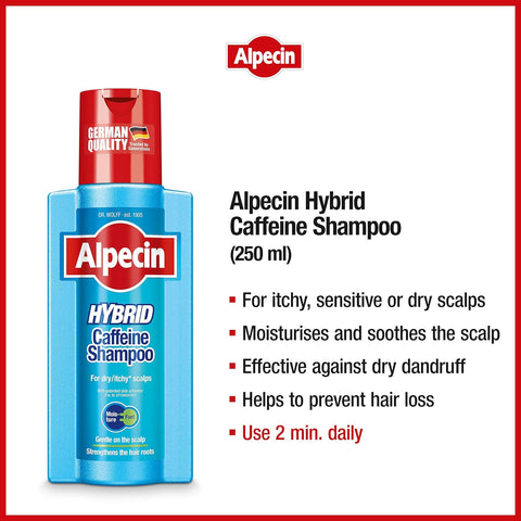 Alpecin Hybrid Caffeine Shampoo (250ml)