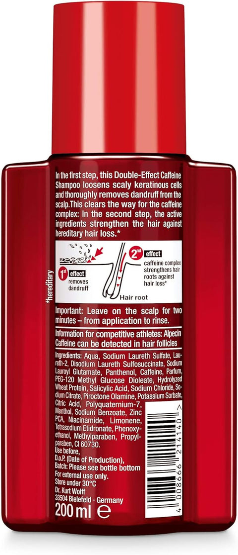 Alpecin Double Effect Caffeine Shampoo 250 Ml