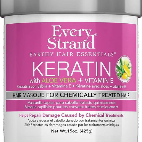 Every Strand Keratin with Aloe Vera & Vitamin E - Hair Mask - 425g