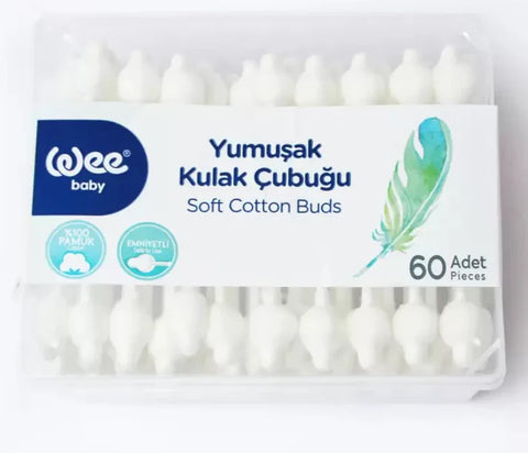 Wee Baby Safe Cotton Buds 60 pcs