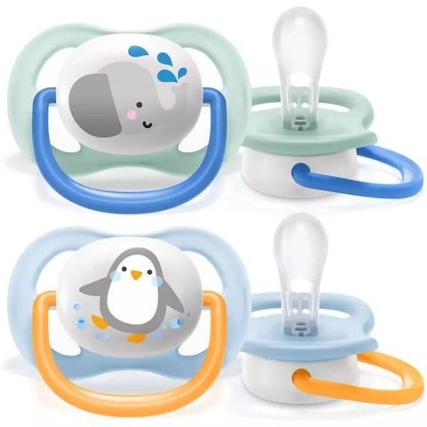 Avent Pacifier Ortho decorated 0-6m boy 2PK