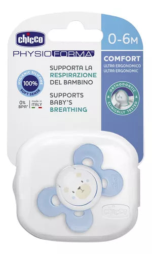 Chicco Physio Comfort Soother 0-6m Blue