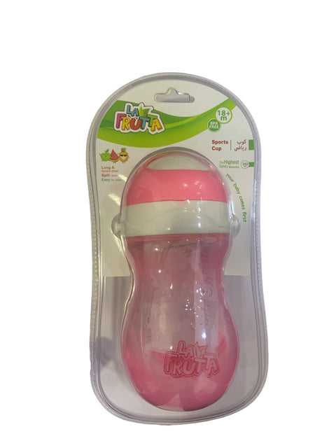 La Frutta Drinking Cup with Handle pink +18m