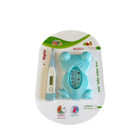 La Frutta baby & bath tub thermometer set (blue)