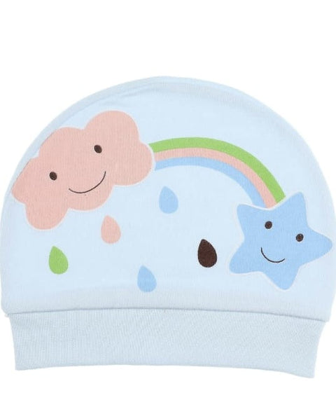 La Frutta Baby Cotton Hat - Blue, Sky