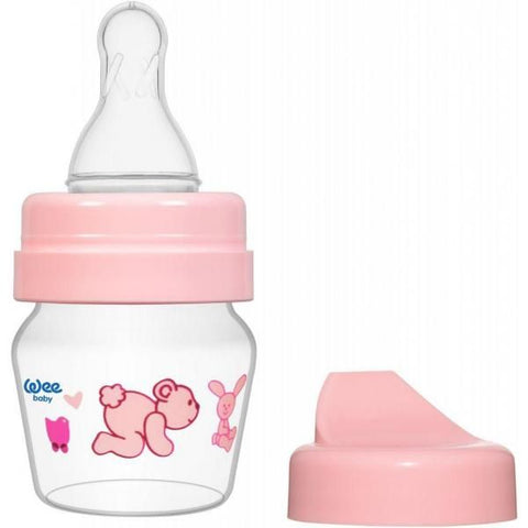 Wee Baby Mini PP Sippy Bottle Set 30 ml (0-6m) for Girls