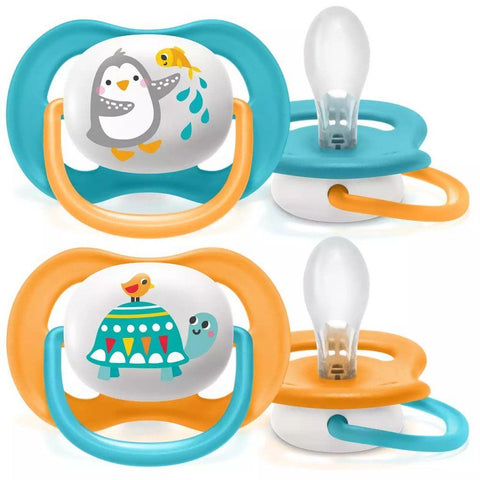 Avent Pacifier Ortho decorated 6-18m boy 2PK