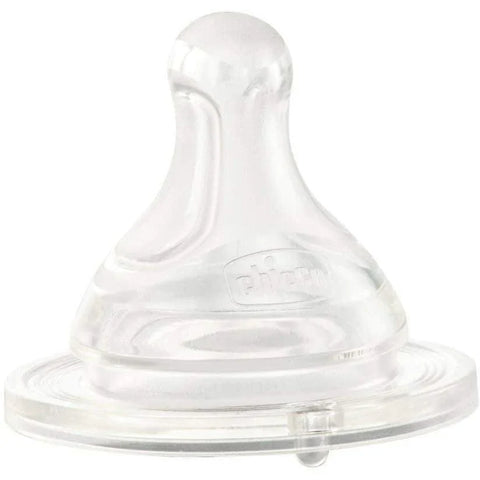 Chicco Perfect-5 Silicone Fast Flow nipple - 2 Pieces