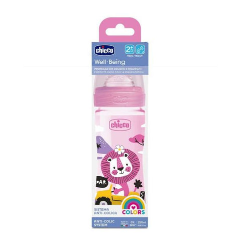 Chicco Feeding Bottle 250ml Girl