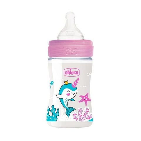 Chicco Wellbeing Bottle 150ml Girl