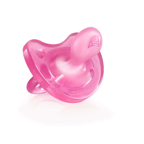 chicco Soother Physio soft 6-16m - pink