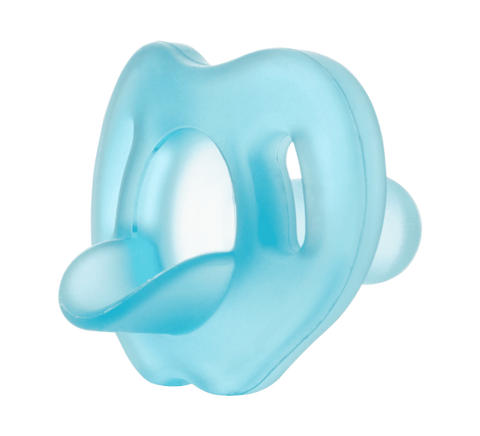 Wee Baby – Full Silicone Pacifier – 0-6m (Blue)